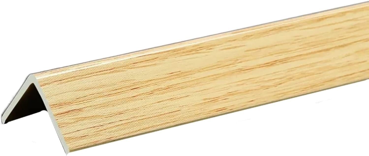 Protezione del bordo della parete con disposizione angolare, | Fasce angolari autoadesive, mobili flessibili, PVC, sicurezza e protezioni for tavolo da restauro, parete(Beige,1.2m)