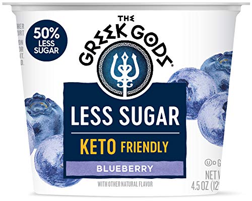 Greek Gods Less Sugar Keto Blueberry, 4.5 Oz