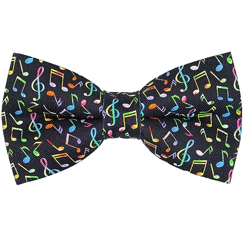 Image of OCIA Cute Pattern Pre-tied Bow Tie Adjustable Bowties for Adult & Children