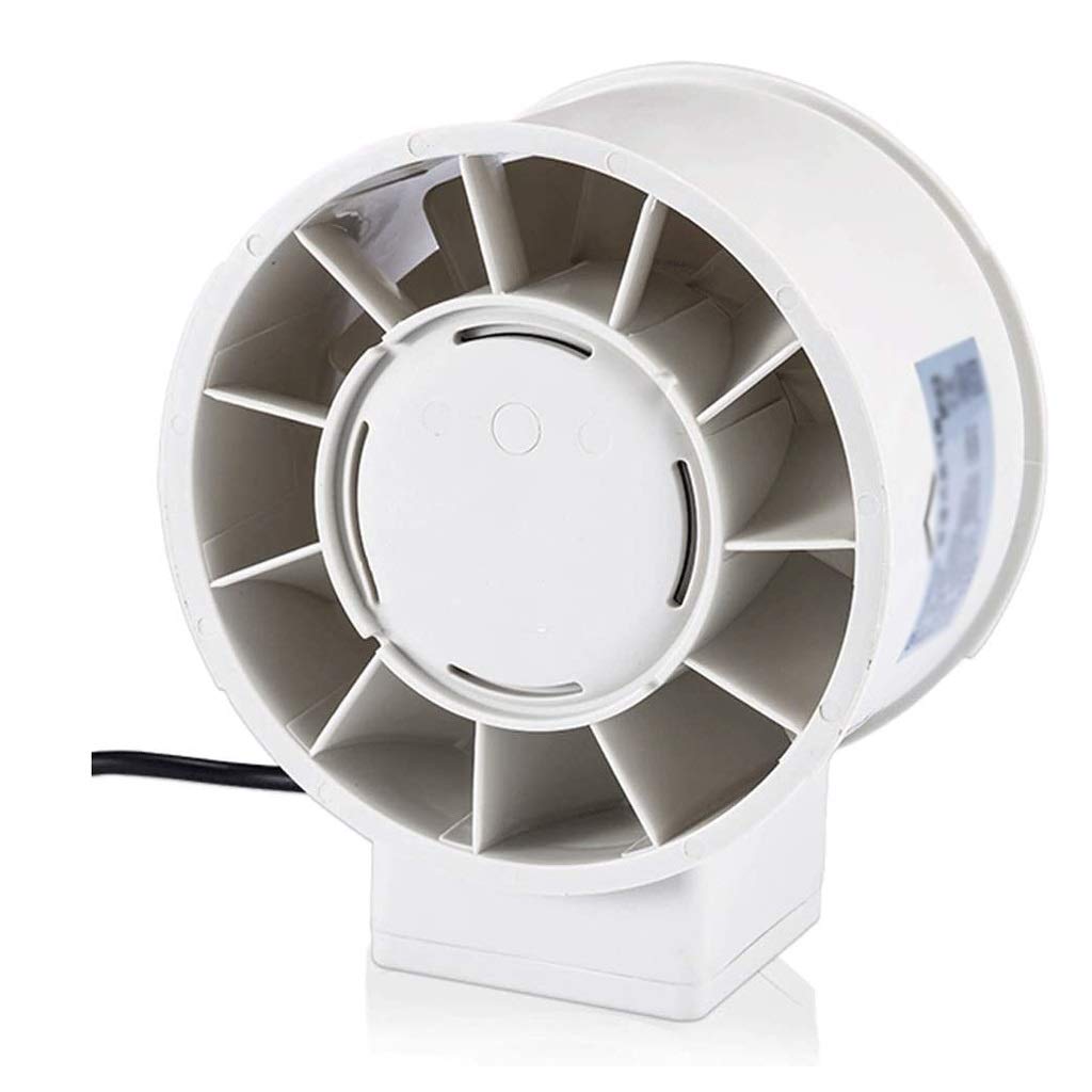 Ventola di Ventilazione canalizzata, Booster della Ventola del Condotto Rotondo da 5 Pollici, Ventola di Scarico Ventilazione dell'estrattore d'Aria Silenzioso a Basso Rumore
