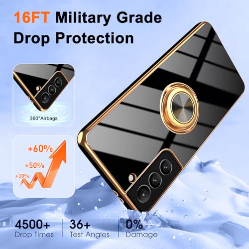 Coque Samsung S21 Plus anti-rayures avec double vitre écran