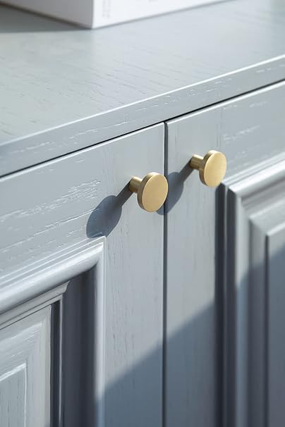 MANTARA B-0004-20 Home Basic Designed Cabinet Handle Brass Drawer knob(Pack of 2)