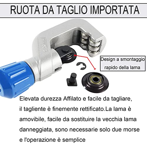 Strumento tagliatubi, Tagliatubi per Tubi