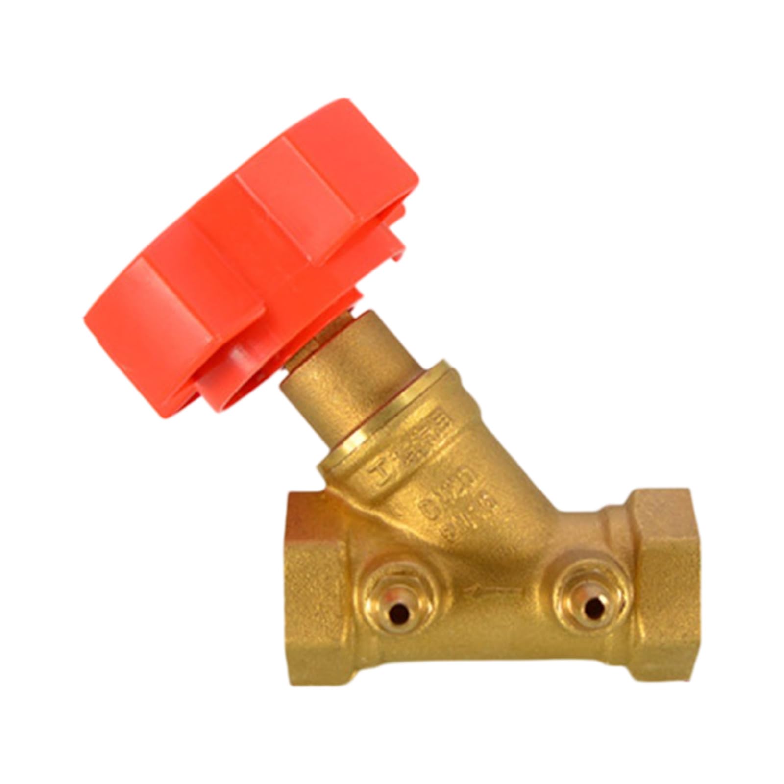 Elnwnnkc Dn20 Brass Radiator Flows Regulator Valves Professional Heating Systems Balance For Efficient Heat Distribution Brass Thermostatic Balancing