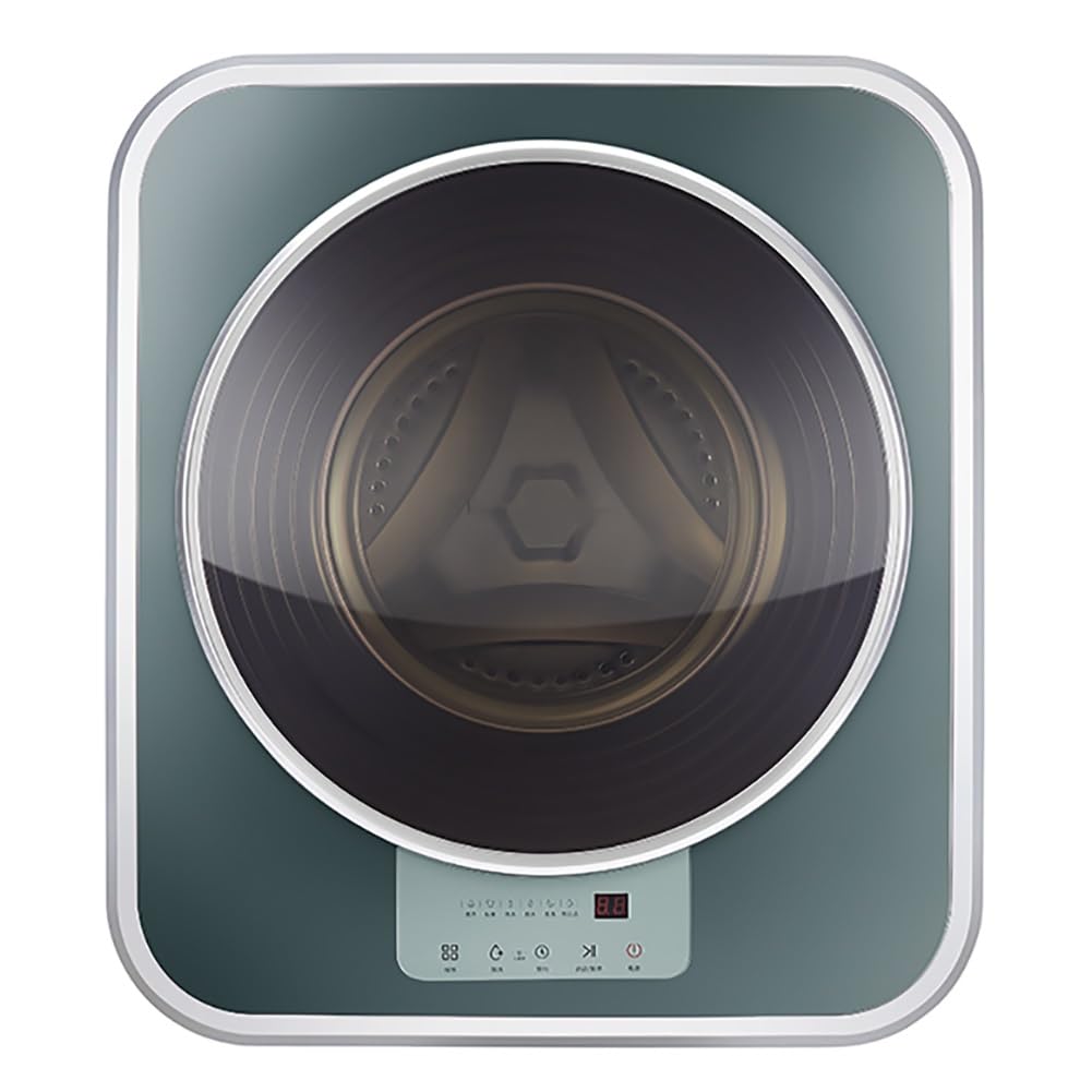 WHIPIN Mini Machine à Laver, Machine à Laver Murale Automatique et Sèche-Linge, Petit Lave-Linge Domestique Compact Portable de 3 Kg, Lavage Autoportant Facile à Utiliser Peu Encombrant