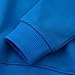 UNIYOUTH Sweatshirt Pullover Tops Long Sleeves Cotton Shirt for Little Girls Boys Toddlers Baby Kids, Solid-Blue, 2T
