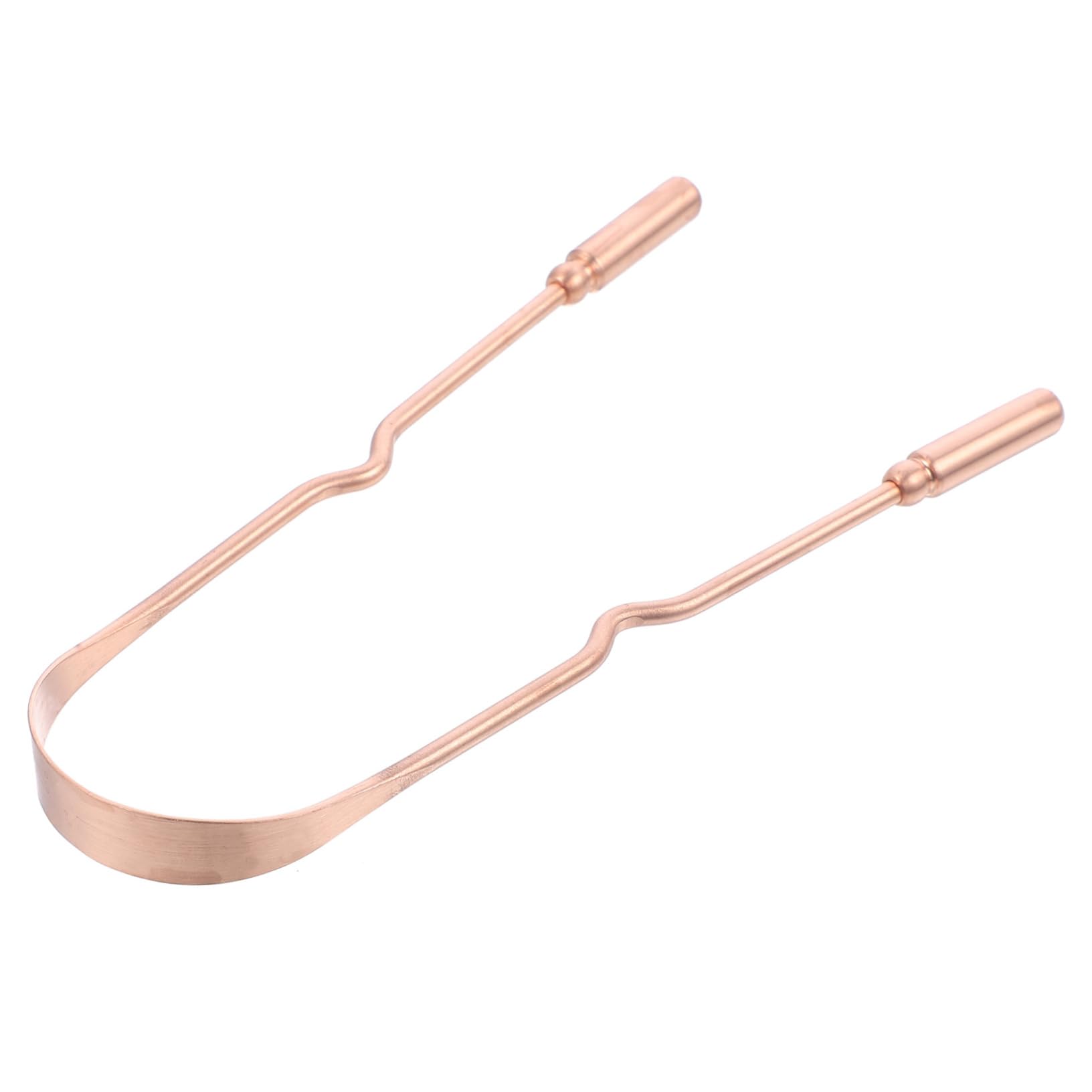 PACKOVE 10 Pezzi Raschietto per Lingua Rame con Scatola Strumento Pratico per Orale Design Ergonomico per Fresco per Adulti