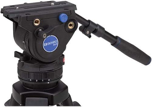 Benro Cabezal de video BV4 de 2.953 in con balance de contador de 5 pasos (BV4H)