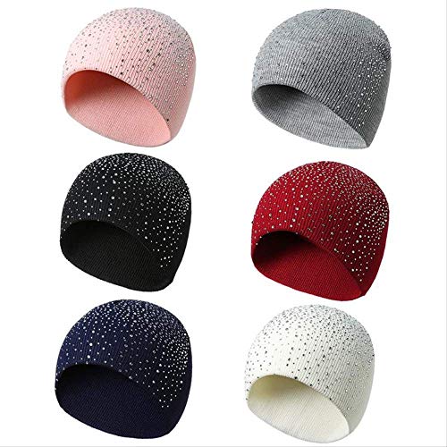 Berretto da Cappello Lavorato a Maglia Invernale