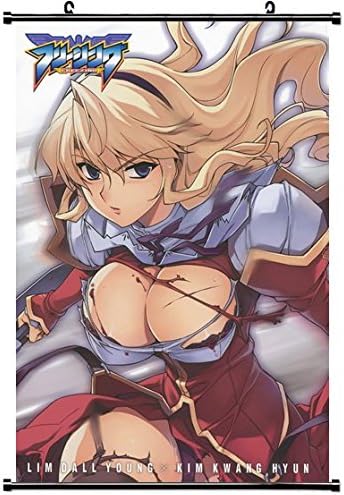 D Bra Freezing Jpeg Artifacts Kim Kwang Hyun Satellizer El Bridget Seifuku Stockings Thighhighs Torn Clothes Weapon Hanging Poster 20X29 inch