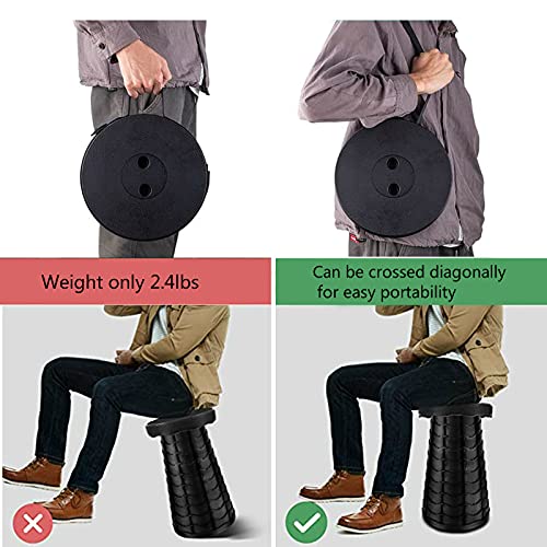 Sgabello da campeggio pieghevole, pieghevole