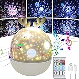 ★ Chargement USB et télécommande intelligente: la lampe de projection a une batterie intégrée et est livrée avec un câble USB pour le chargement, peut se connecter à un ordinateur, un ordinateur portable ou une alimentation mobile. Il y a environ 2 heures pour charger une fois et il peut utiliser 4 à 5 heures après une charge complète. La télécommande a plusieurs fonctions. De plus, la lampe de nuit pour enfants est de petite taille et légère, très facile à transporter.