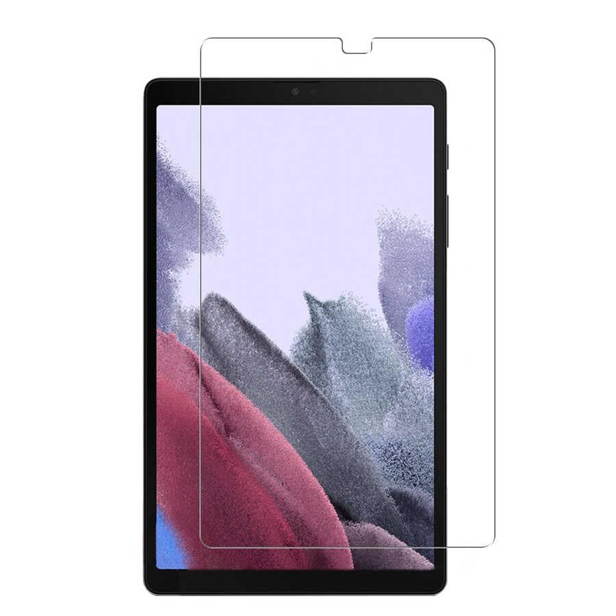 Zore Galaxy ile uyumlu Tab A7 Lite T225 Tablet Temperli Cam Ekran Koruyucu Renksiz