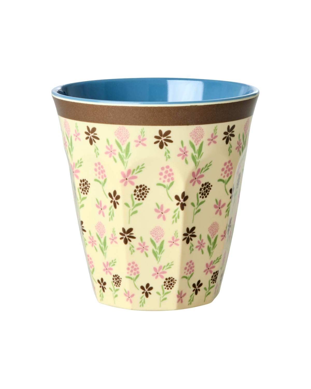 ReWu Rice Lot de 6 gobelets en mélamine – Motif paon et fleurs – Gobelets pour enfant – Vaisselle de camping – Gobelets en mélamine incassables sans BPA 250 ml