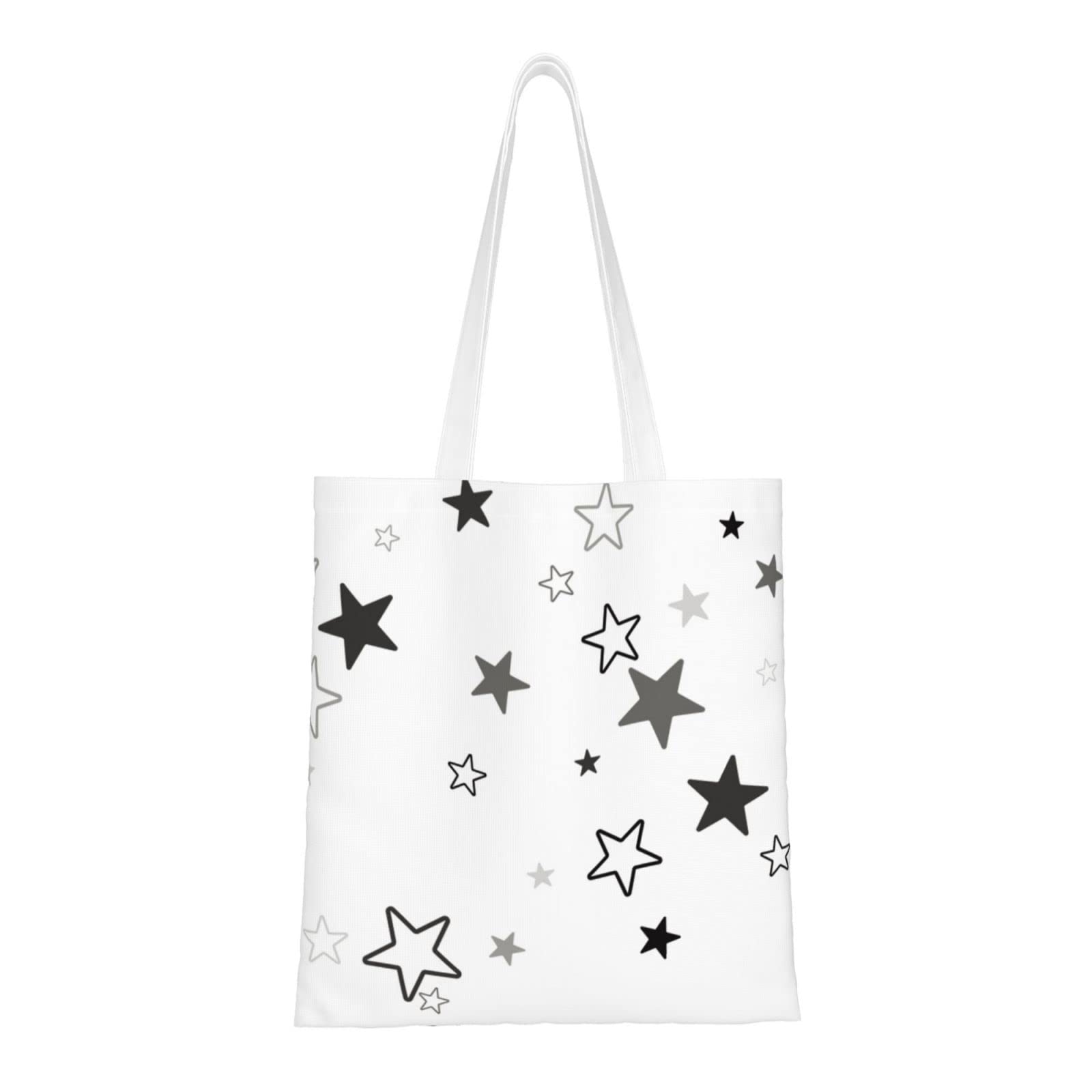 Amazon | [ZXHNB] トートバック 白 白系 星 星柄 グラデーション