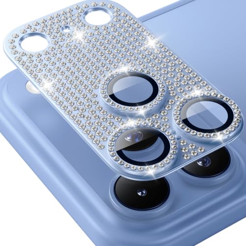 Image of Hoerrye for Phone 18 Pro Max Camera Lens Protector - Bling Diamond