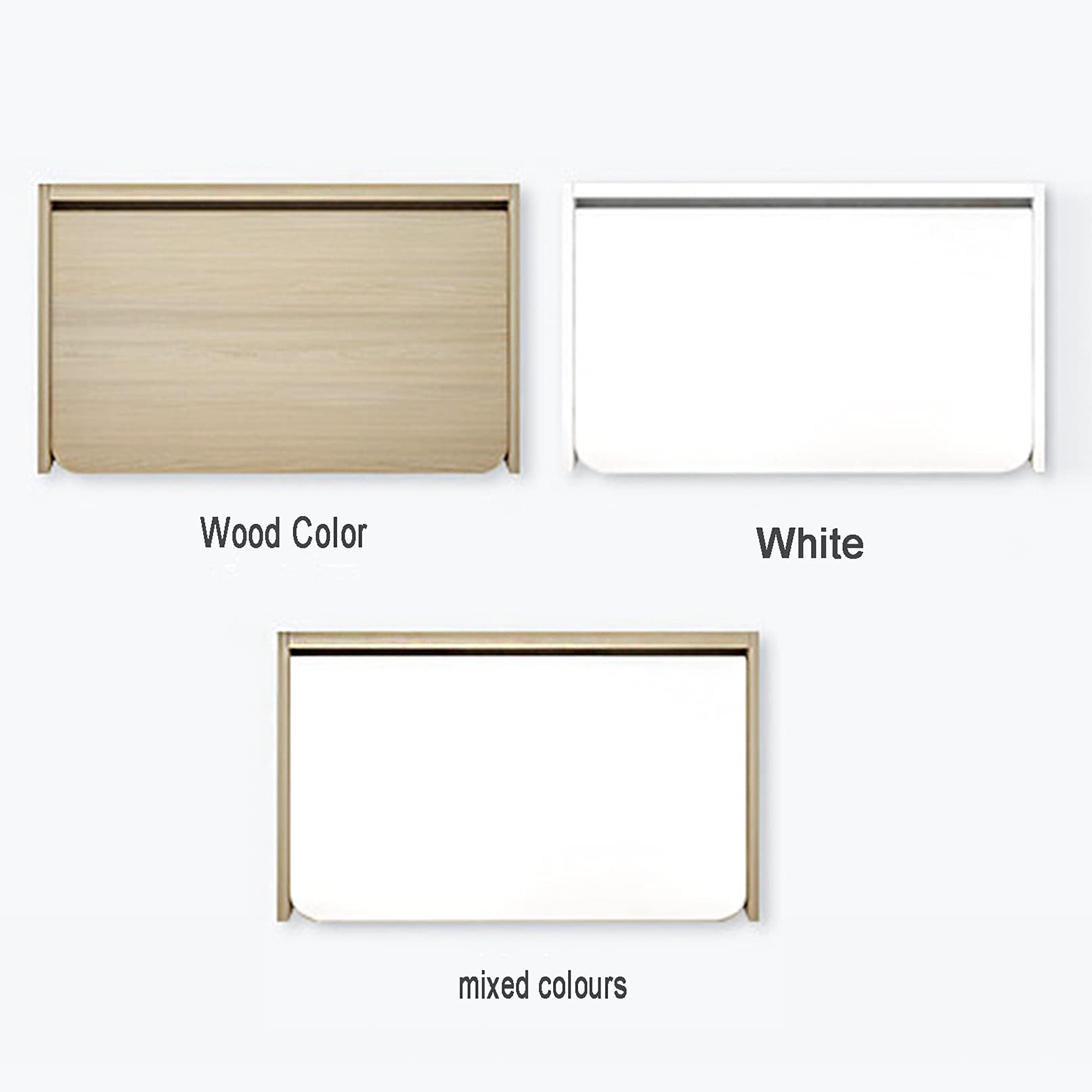 Mesa Plegable De Pared Mesa Plegable de Pared, Escritorio Plegable para Espacios pequeños, Mesa de Hojas abatibles para Comedor, Sala, Estudio, Cocina, Cena, Bar, lavadero
