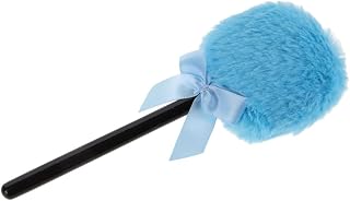 GANAZONO Fairy Wand Makeup Puff Lollipop Shape Fluffy Soft Long Handle Powder Applicator For Loose Setting Powders Face Body Daily Stage Use