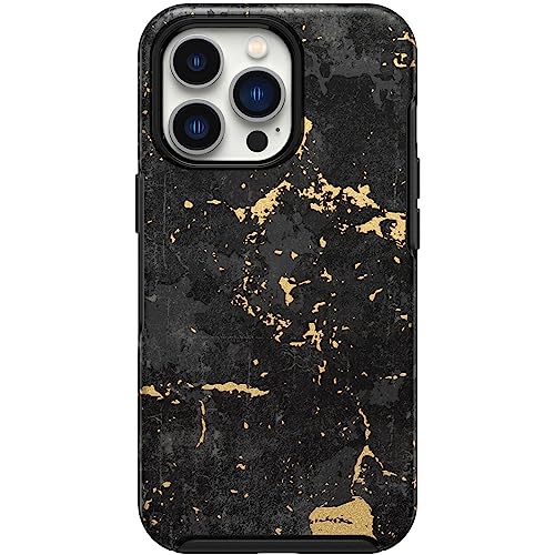 Image of OtterBox iPhone 13 Pro (ONLY) Symmetry Series Case - Enigma (Black /Enigma Graphic), Ultra-Sleek, Wireless Charging Compatible, Raised Edges Protect Camera & Screen