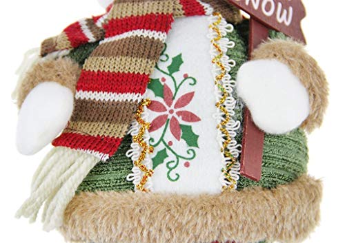 Christmas Decorations Sitting Father Christmas Santa Claus Snowman Figure Plush Toy Doll Christmas Party Tree Hanging Decor Home Indoor Table Fireplace Shelf Sitter Figurine Ornament Decoration Gifts #TOP3