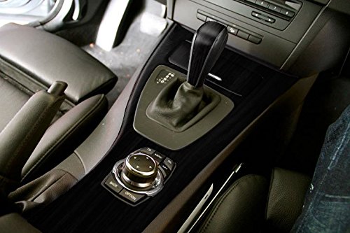 image for VViViD® Black Wood Grain Faux Finish Textured Vinyl Wrap Roll Sheet F