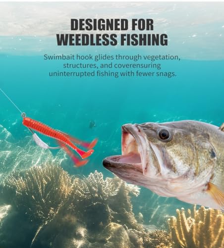 Kit de pesca con 123 piezas de pesos y anzuelos miniatura 5