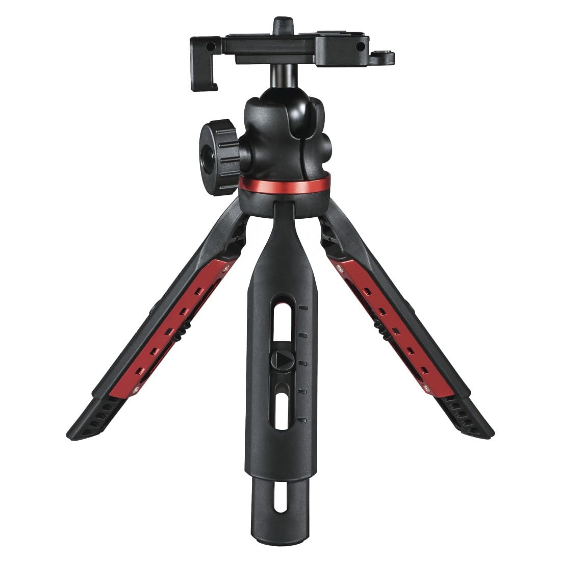 Hama statyw do smartfonów i aparatów (tripod, uchwyt na telefon, z głowicą na aparat, 62-160 cm, foto) czarny