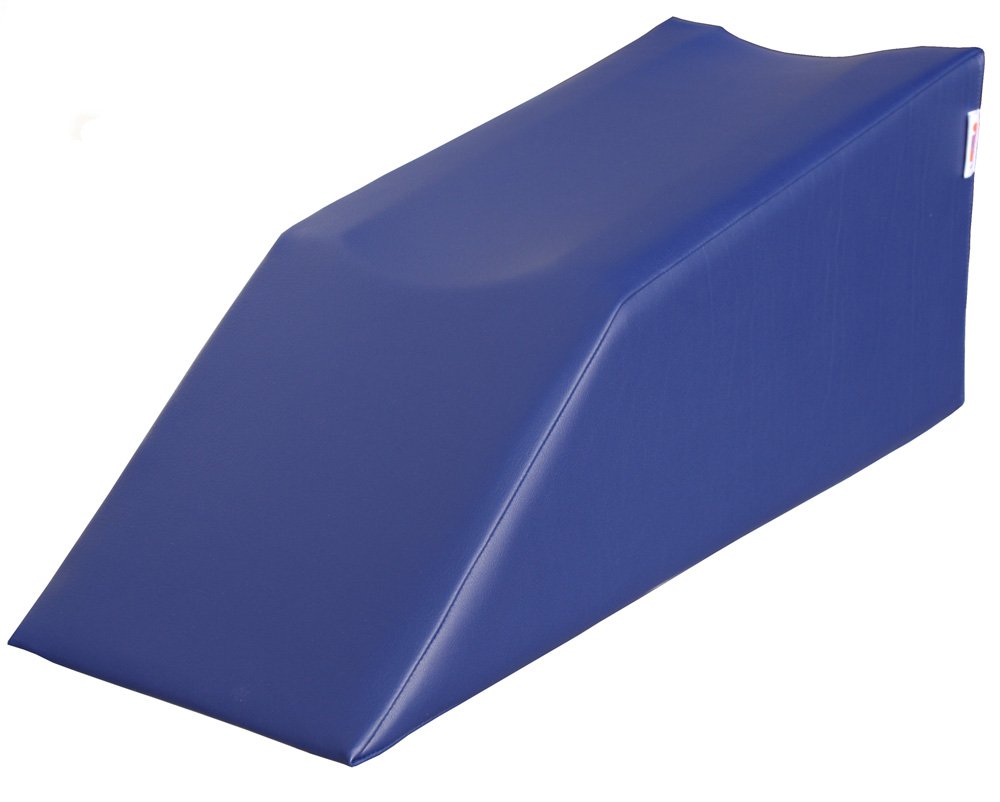 nudischer fulcio751 - Cuña para elevar las piernas (70 x 28 x 28 cm), color azul