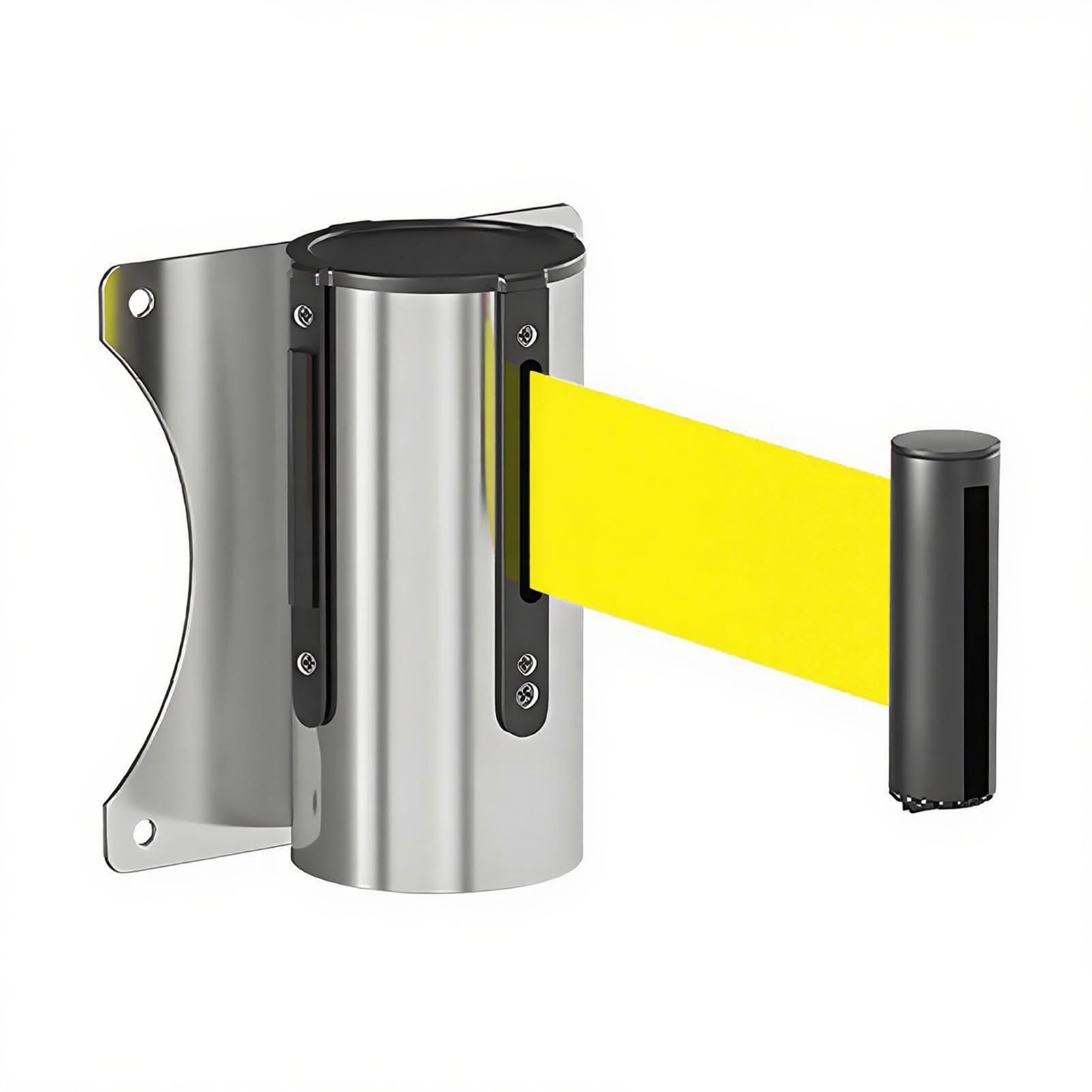 Ruban adhésif mural magnétique acier jaune sangle enrouleur 3m Ber
