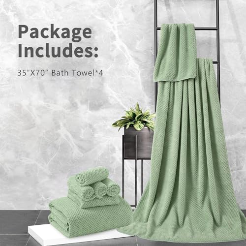 Maggea Extra Large Bath Towel Set Of 4 thumb #6
