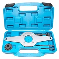 DPTOOL Schwingungsdämpfer Haltewerkzeug Stoßdämpfer Kompatibel mit Audi Skoda VW 1.8 2.0 4V TFSi EA888 Schwingungsdämpfer Montage 4 Zylinder Ersetzen T10531