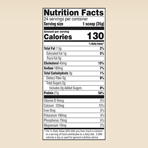 Image of Muscle Milk 100% Whey With Probiotics Protein Powder, Vanilla, 1.85 Pound, 23 Servings, 27g Protein, 2g Sugar, 1B CFU Probiotics, Low in Fat, NSF Certified for Sport, Packaging May Vary