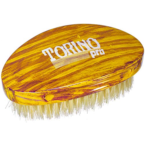 Torino Pro Wave Brushes By Brush King #18- Medium Curve Palm Brush- For 360 waves