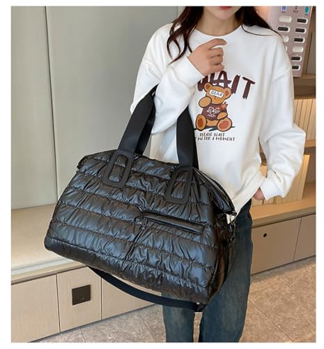 Tote Bag For Women Puffy Diaper Bag With Zipper Diaper Travel Bags Casual Detachable Shoulder Handbags2