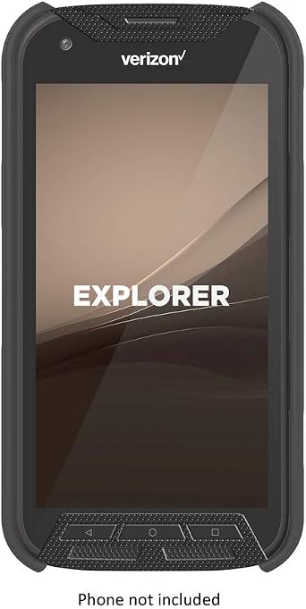 Wireless PROTECH Hard Shell Case Compatible with Kyocera DuraForce PRO E6810, E6820, E6830 Black