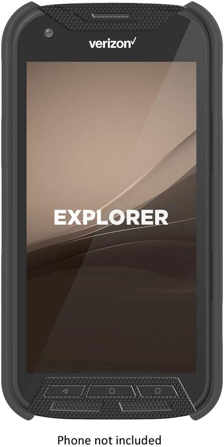 Wireless PROTECH Hard Shell Case Compatible with Kyocera DuraForce PRO E6810, E6820, E6830 Black