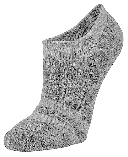 Sof Sole Women’s Non-Cushioned Ultra High Vamp Reverse Terry Soft Comfort Sock with Non-Slip Heel Grip, Multi-Pack (6-pair)