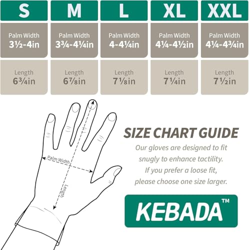 Image of Kebada T1 Waterproof Winter Work Gloves for Men and Women, 3 Pairs, Orange | Medium, warm work gloves, fleece-lined, latex coated, secure grip. Ideal for cold weather, freezer warehouse & snow removal
