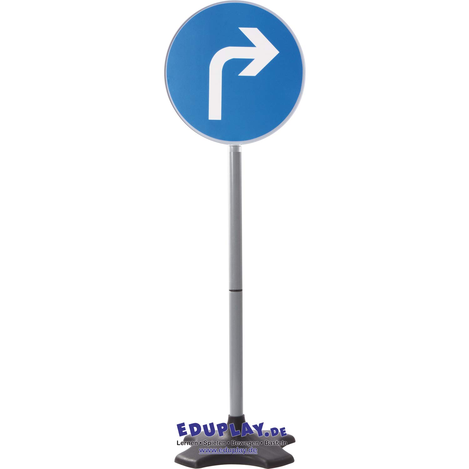 EDUPLAY 120568 Verkehrsschilder, Mehrfarbig, 8-teilig (1 Set)