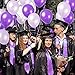 100pcs Balloons Purple Lavender Mixed Balloons Latex 10 Inch Pearl Helium Purple Balloon for Wedding Birthday Graduation Party Decorations