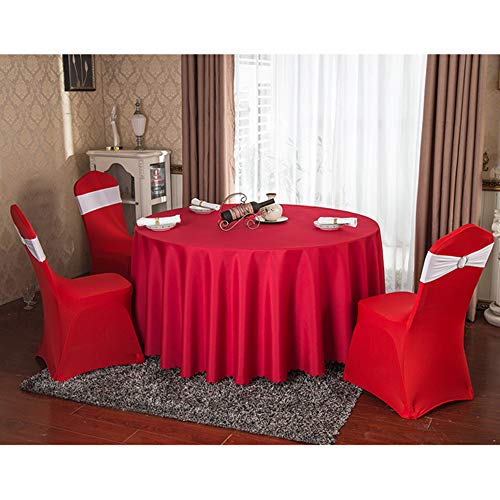 Desirable Life Pack of 6 Removable Spandex Stretch Dining Chair Cover Slipcover Protector for Party Wedding Banquet Celebration, Multi Colors for Choice