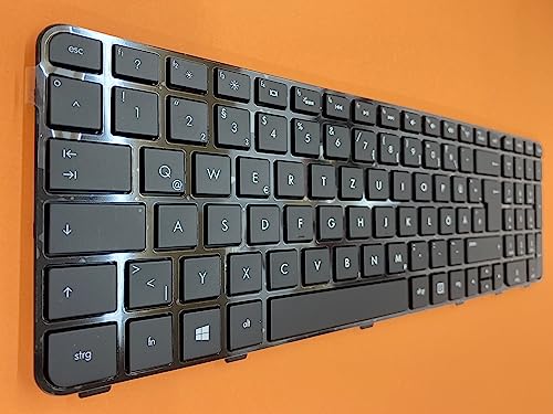 Clavier avec éclairage pour HP Pavilion DV6-7200 avec cadre noir