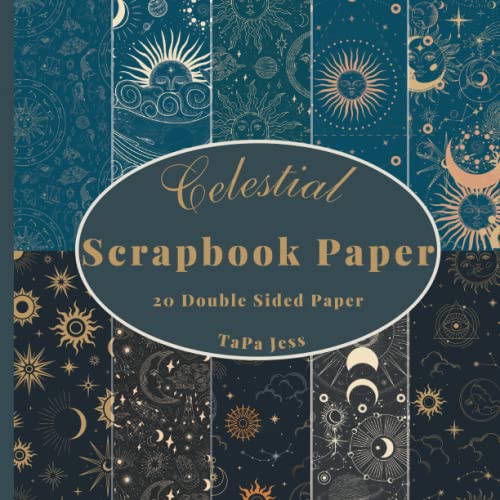 Celestial Scrapbook Paper: Decorative Craft Paper, Craft Card Making, 20 Double-Sided Sheets image 2