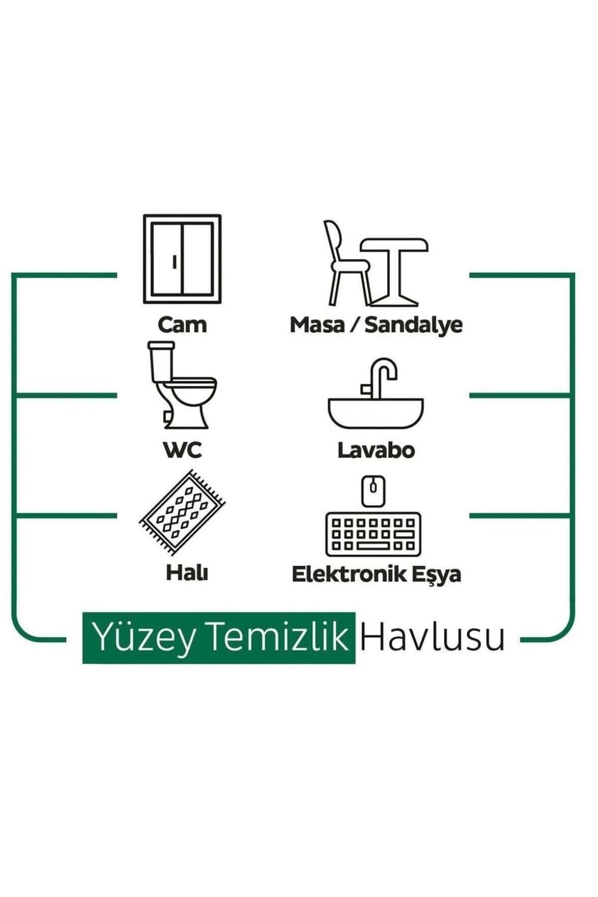 Sleepy Easy Clean Yüzey Temizlik Havlusu 100' Lü X 3 Adet (300 YAPRAK)