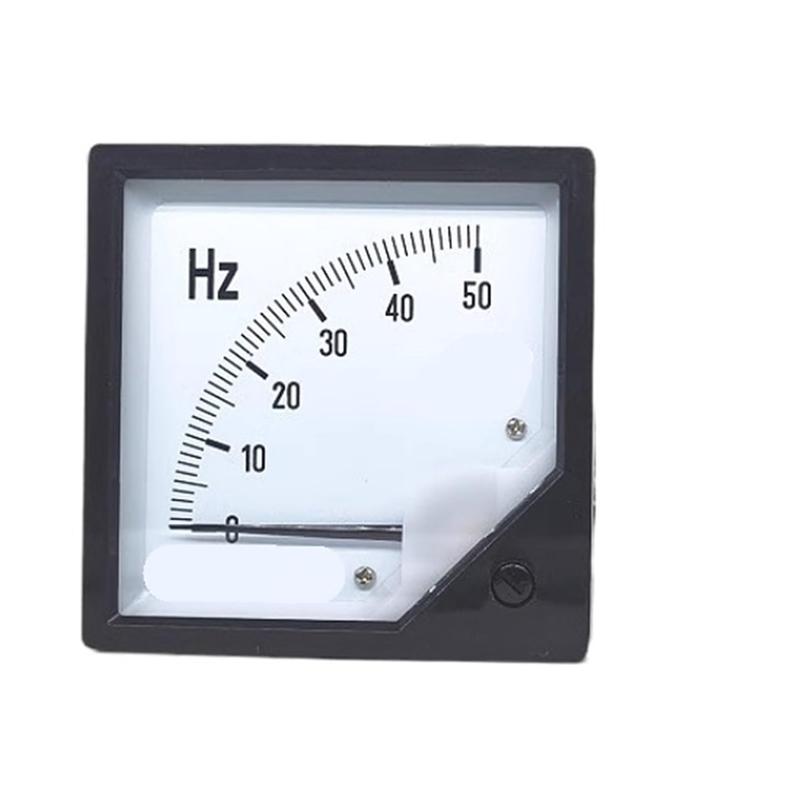 Fréquencemètre 50HZ 6C2 DC10V indicateur de fréquence analogique 80x80 mm
