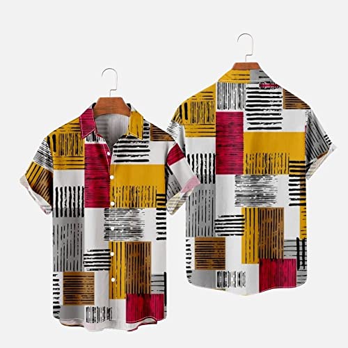 Chemises pour hommes à manches courtes grande taille pour rester au frais avec style