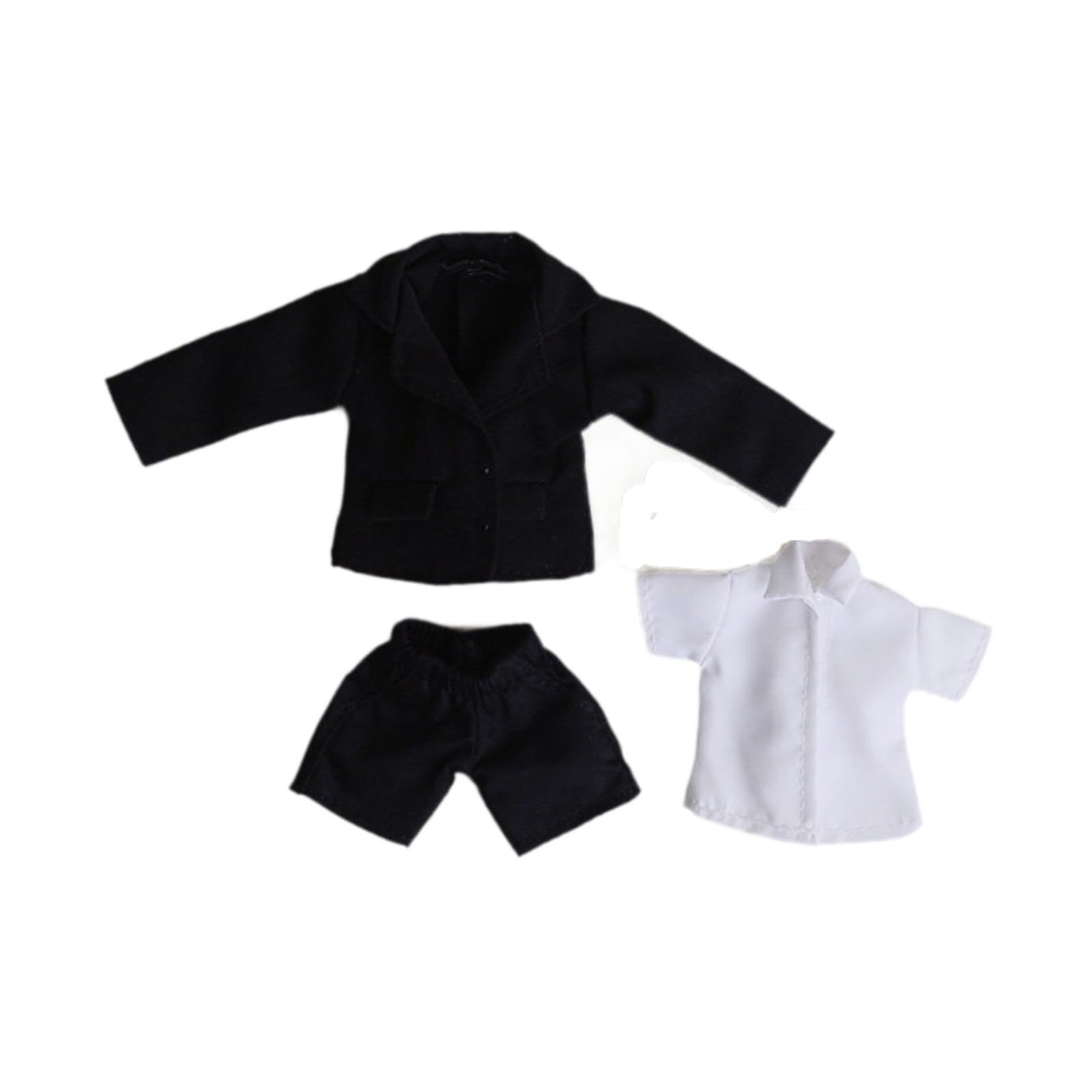 1/12 BJD Puppenkleidung Kostüm Sammlermode DIY Accessoires Dekoration für Kinder Geschenk Outfit BJD Puppenkleidung, Blau