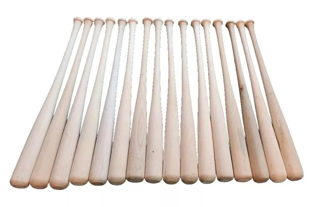 Wood Baseball Bats 16 Pack Blem Craft Quality (32