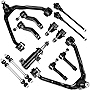 AUTOSAVER88 -Front Suspension Steering Kit Compatible with 1999-2006 Chevy Avalanche Suburban Silverado 1500 Tahoe, GMC Sierra 1500 Yukon, 2000-2006 Cadillac Escalade. Torsion Bar Suspension Only