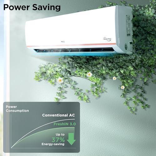 Image of TCL 1.5 Ton 3 Star Split Inverter AC (TAC-18CSD /EV3GB, White)
